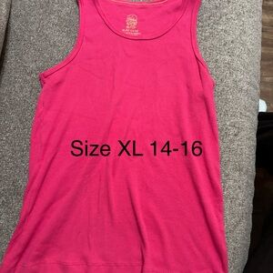 Pink Tank Top XL